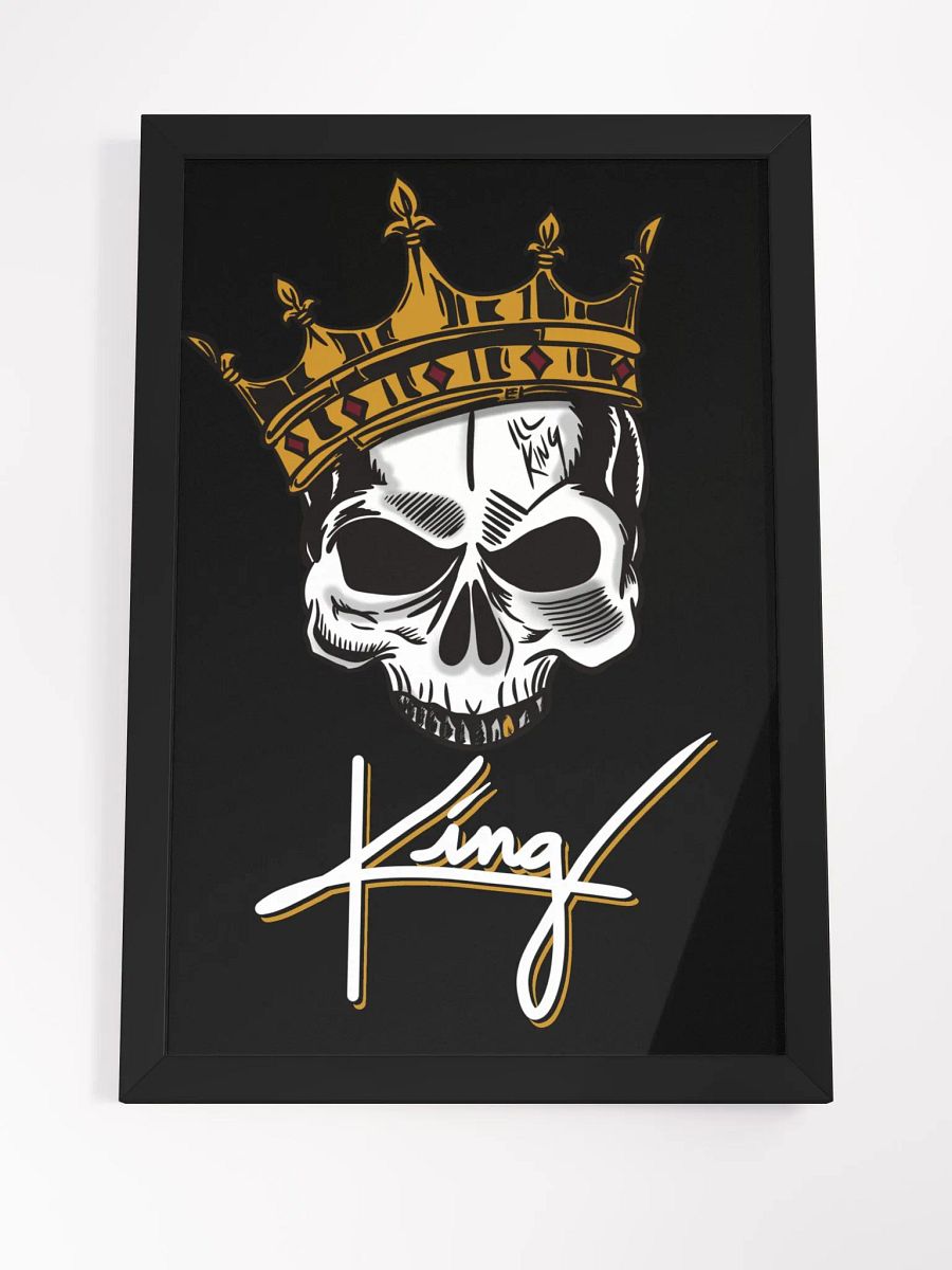 Framed King Poster (Black) product image (4)