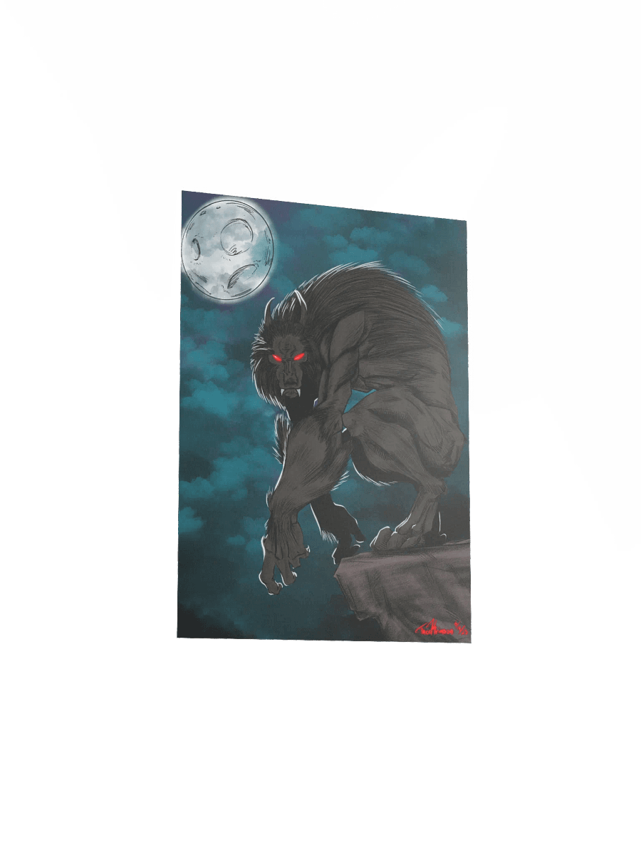 Werewolf - Signed Matte Poster product image (19)