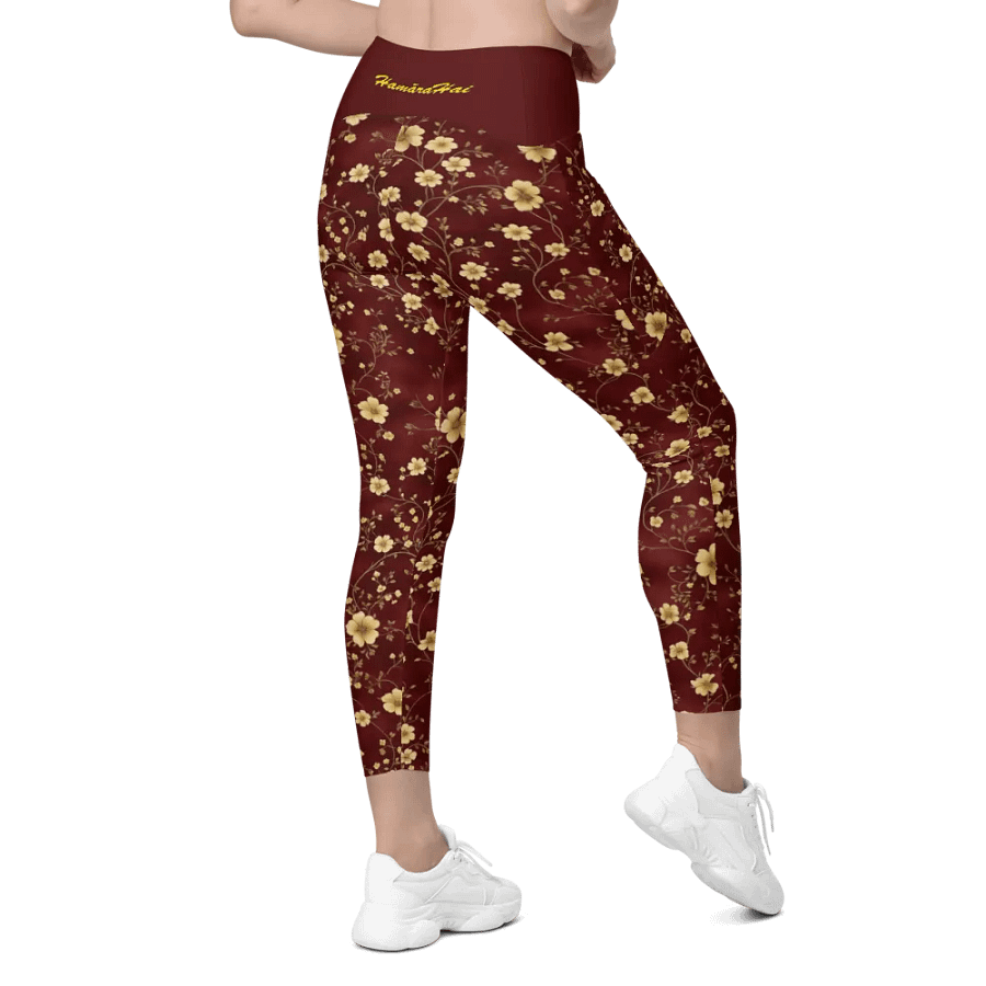 Agni - Crossover Leggings with Pockets product image (9)