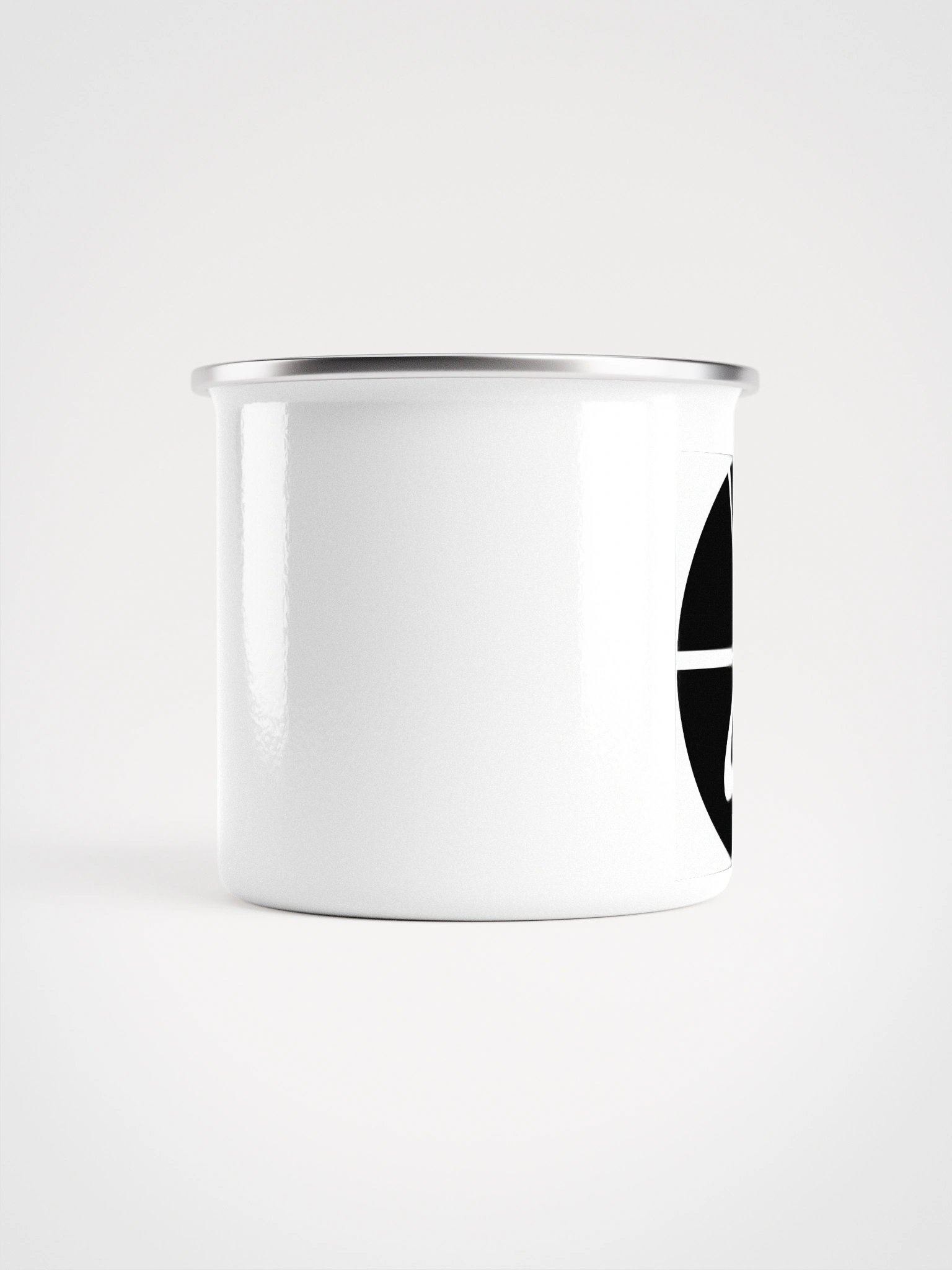 visionswell Enamel Mug – Live Light, Sip Intentionally product image (2)