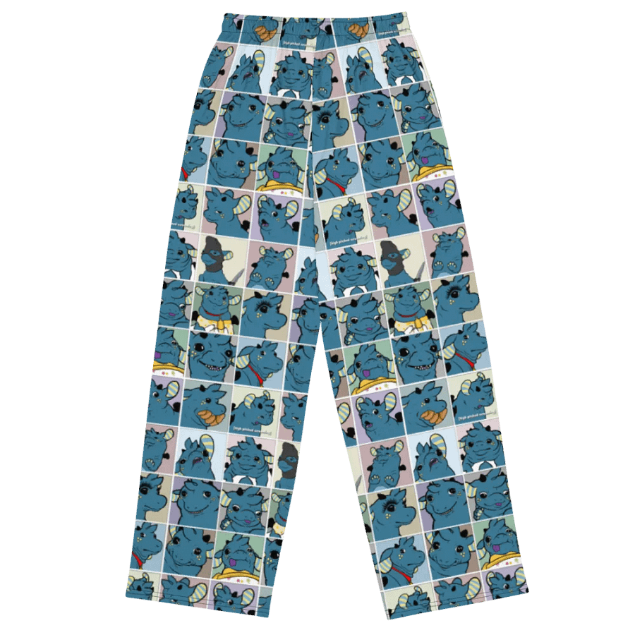 Sky Meme Print Pants product image (1)
