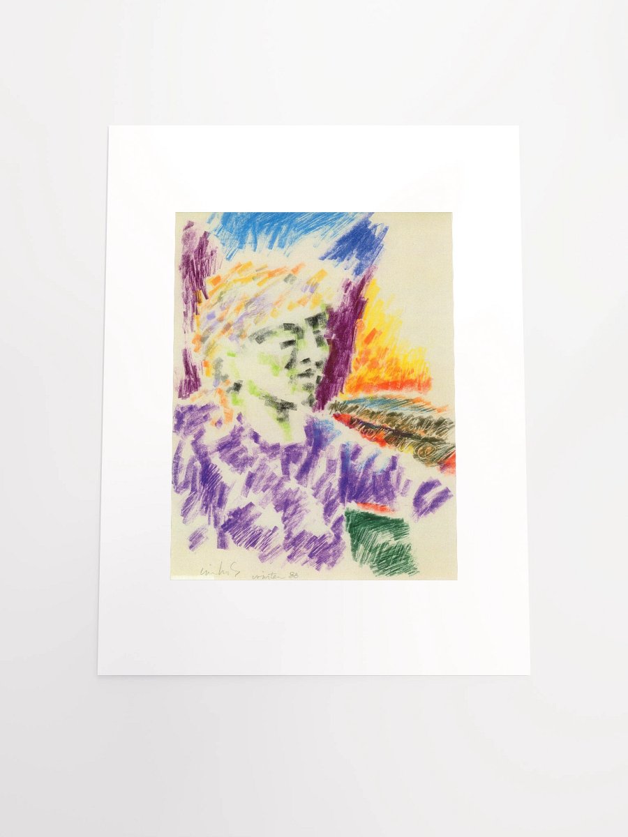 Head of a Woman 1988 print product image (4)