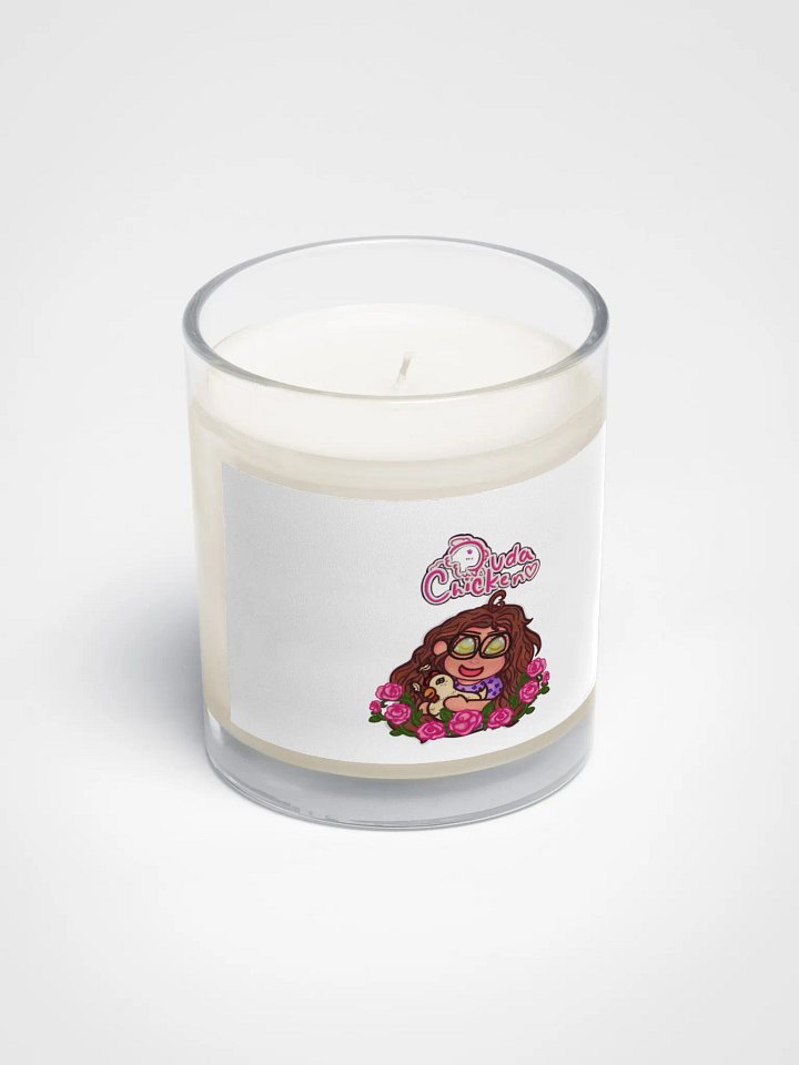 Whimsical Chick and Roses Soy Candle product image (2)
