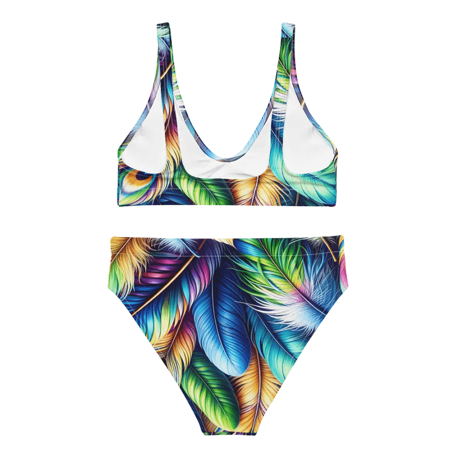 Vibrant Feather Symphony Bikini product image (7)