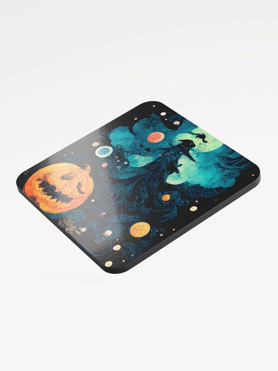 Mystical Halloween Night Cork Coaster product image (3)