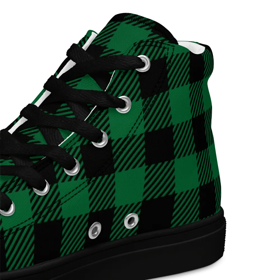 Womens Green Plaid Shoes product image (10)