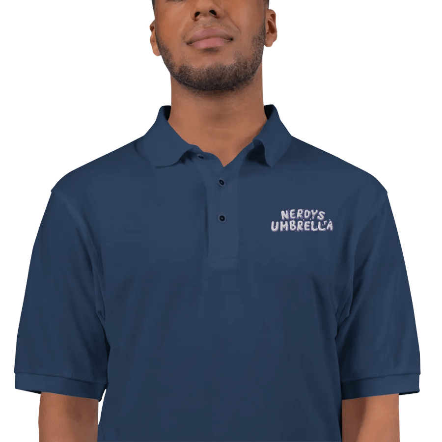 Nerdy's Purple & White Polo product image (5)