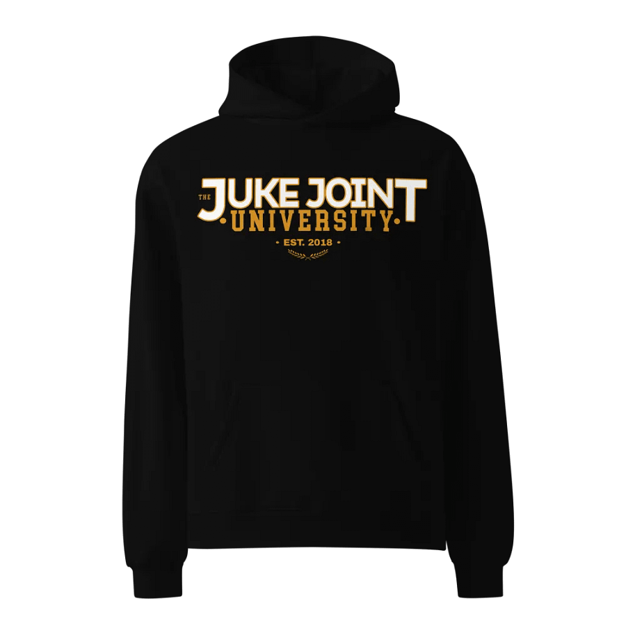 Juke Joint University Black Hoodie product image (1)