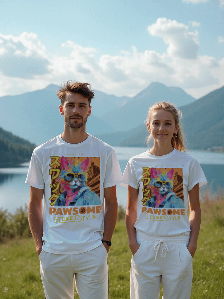 Pawsome Street Style | Unisex Softstyle T-Shirt by Gildan product image (1)