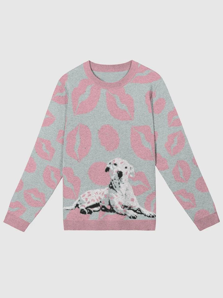 Customizable 4-Color Jacquard Relaxed Fit Crewneck product image (1)