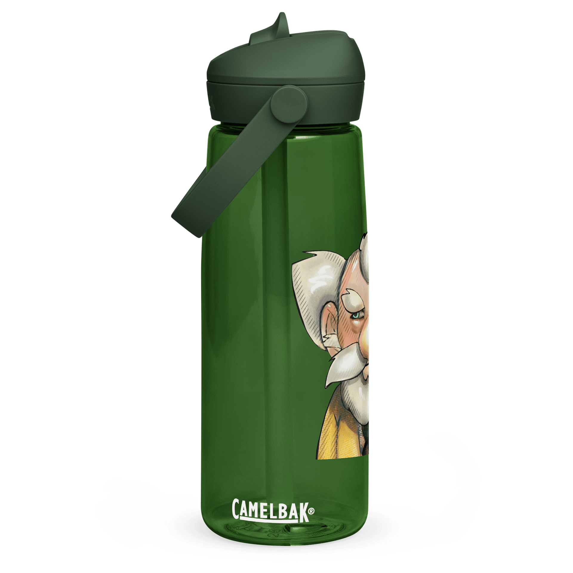 Old Man Fails At Games Water Bottle product image (1)
