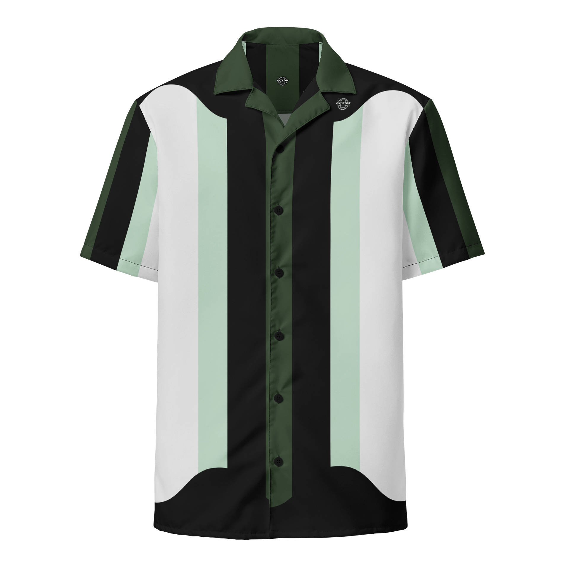 HIM Vintage Style Button-Up Green product image (1)