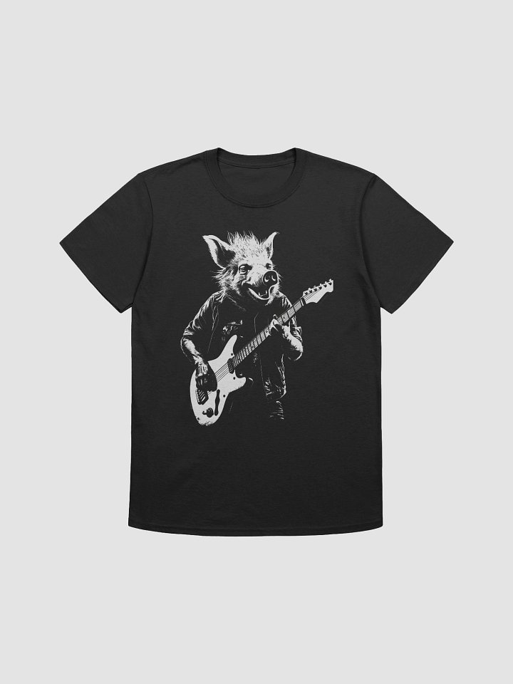 Pig Playing Guitar Tee (03) product image (1)