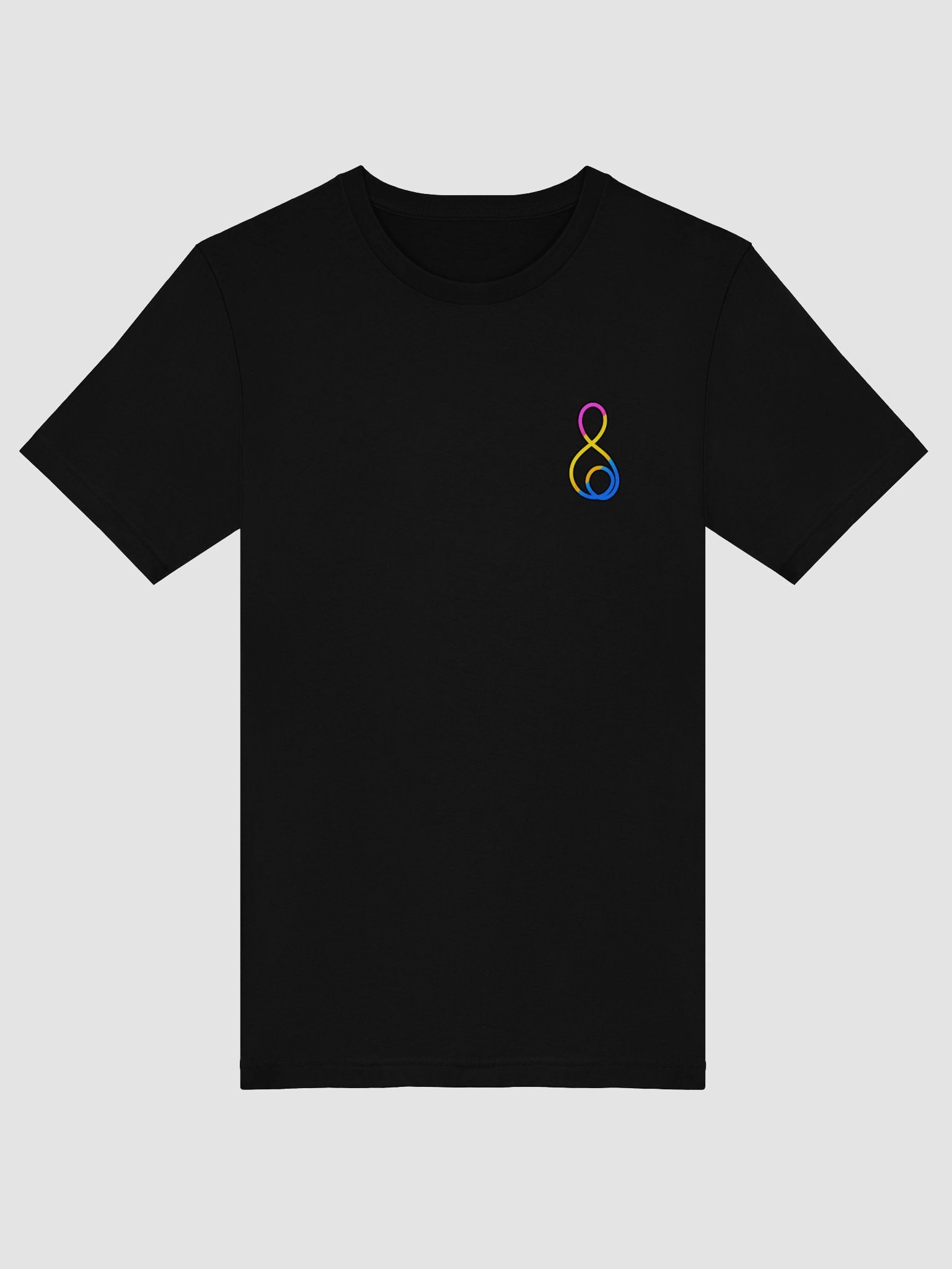 Treble Clef (Pansexual) - Bella+Canvas Supersoft T-Shirt product image (5)