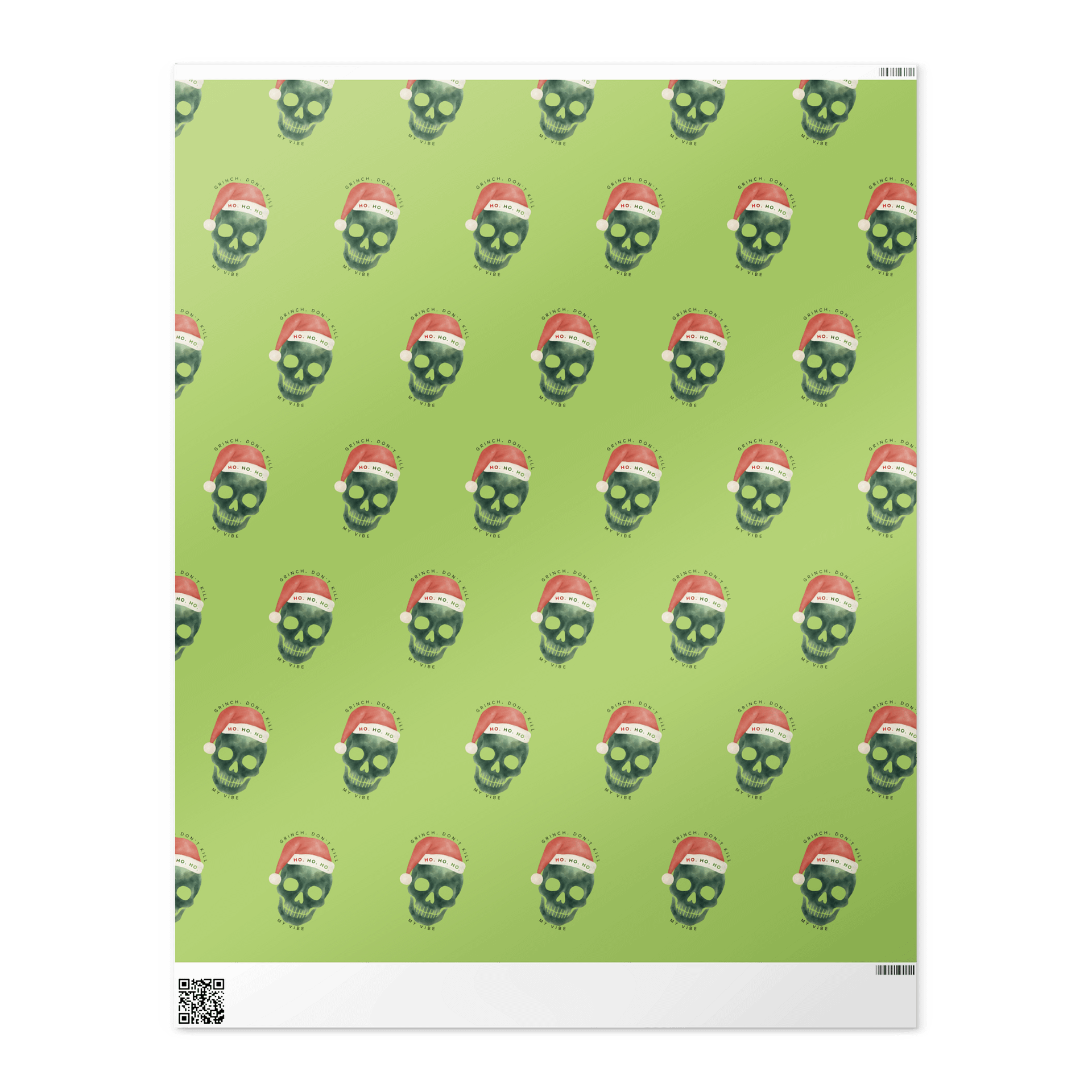 Grinch Vibes Gift Wrap product image (2)