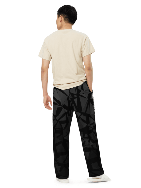 Break the rules | Unisex Wide-Leg Pants product image (2)