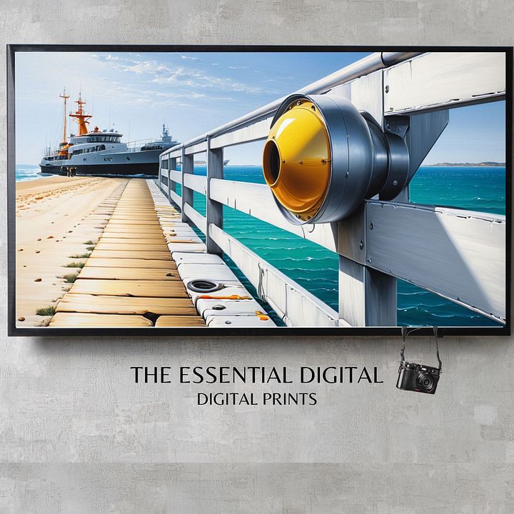 The Jetty TV Frame Art product image (1)