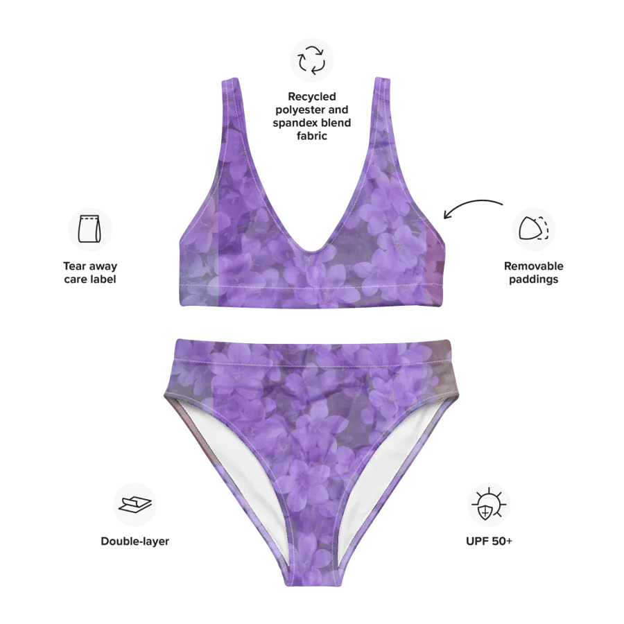 Violeta Bloom High Waist Bikini product image (8)