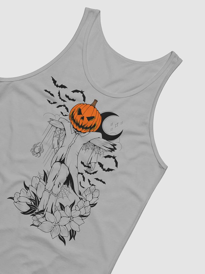 Scarecrow Tattoo (Black Linework) || Bella+Canvas Jersey Tank product image (10)