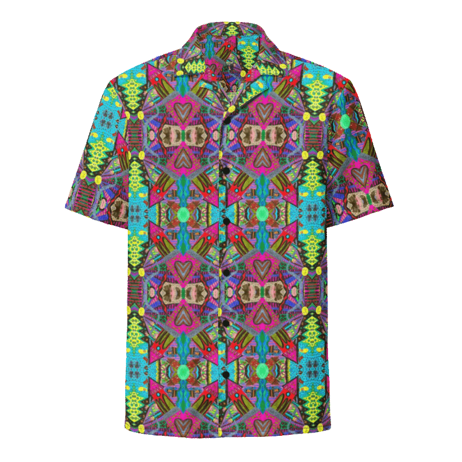 Abstract Doodle Art Tower Moment Unisex Hawaiian Shirt product image (1)