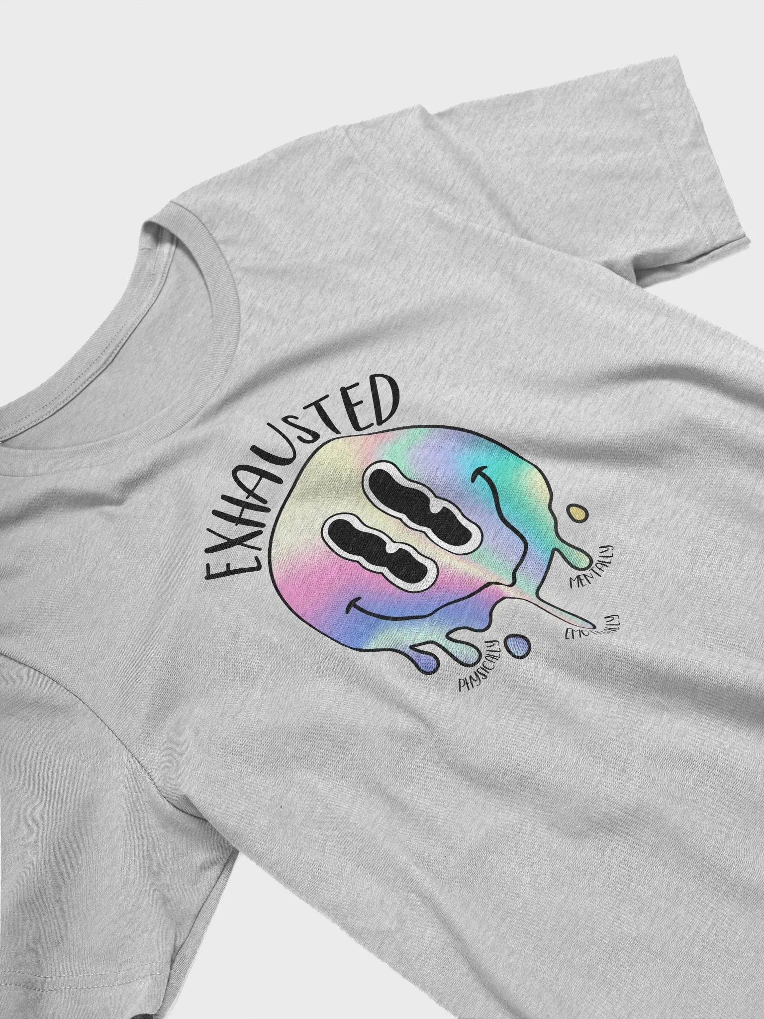 Exhausted Rainbow Supersoft Tshirt product image (15)