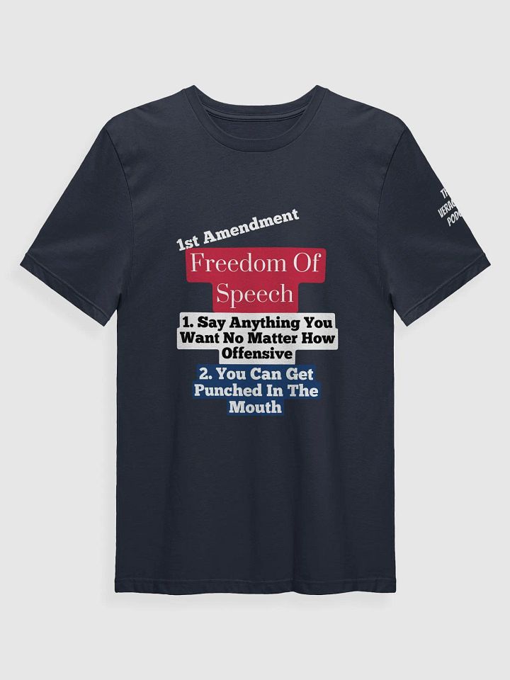 1st Amendment Supersoft T-Shirt product image (1)