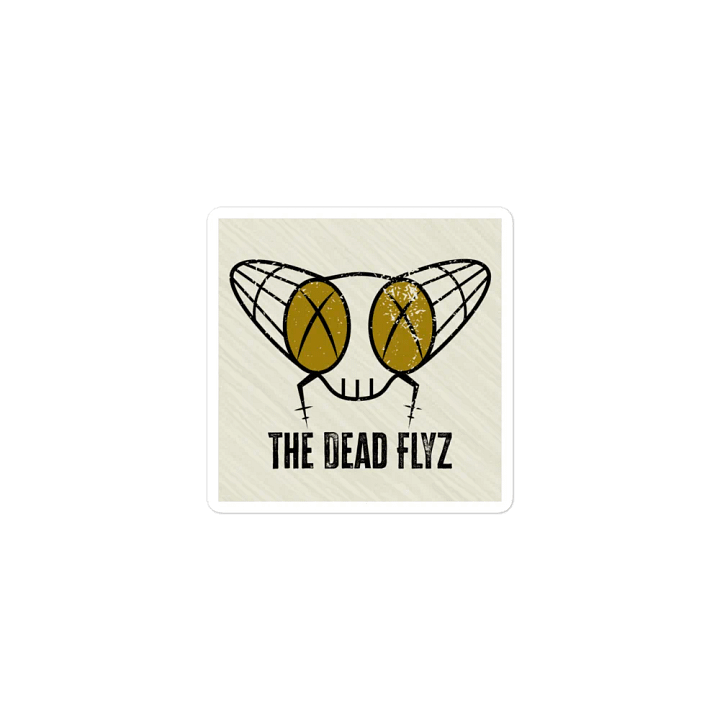 The Dead Flyz Magnet (square) product image (1)