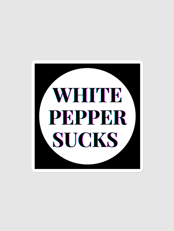 White Pepper Sucks! product image (1)