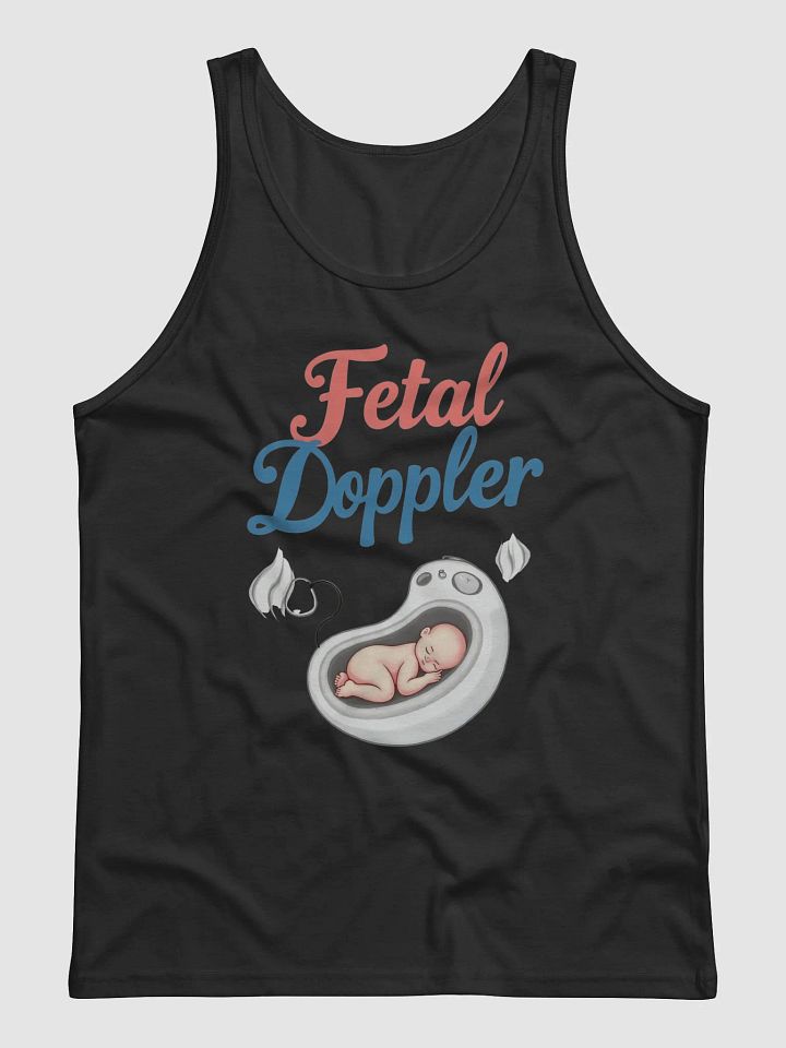 Sleepy Baby Fetal Doppler Jersey Tank product image (2)