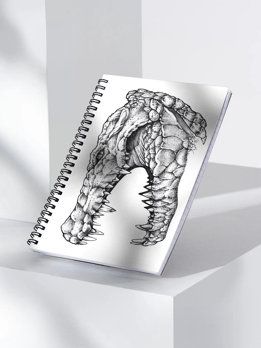 Alligator Spiral Notebook product image (3)