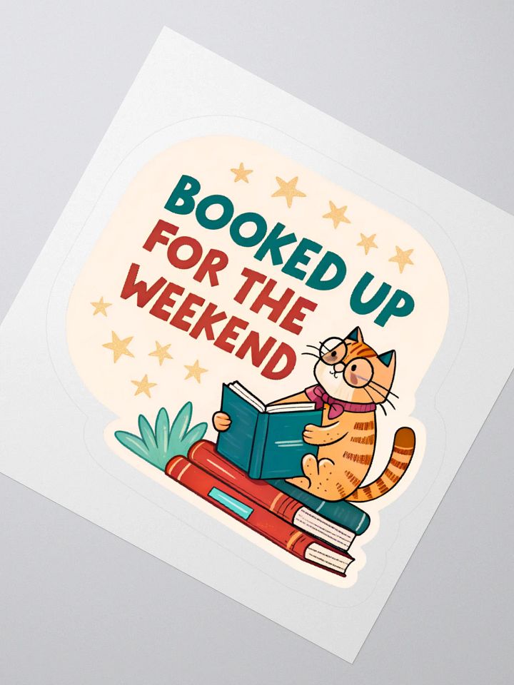 Whiskered Wisdom Sticker product image (6)