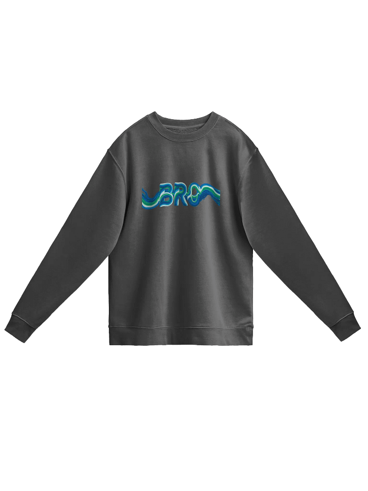 BRO Unisex Pigment Dyed Sweatshirt product image (8)