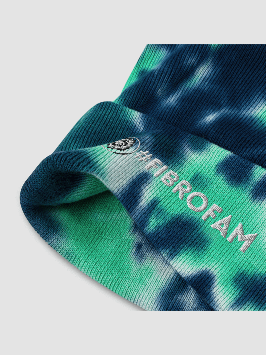 #FibroFam Tie-Dye Beanie product image (3)