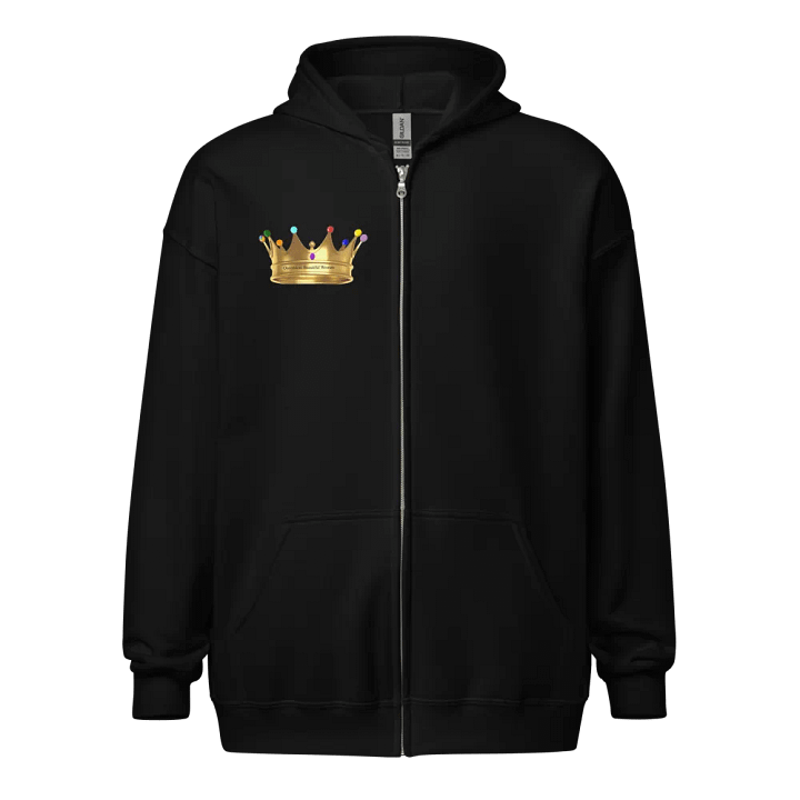 Queendom Beautiful Women Zip-Up Hoodie (TM) product image (1)