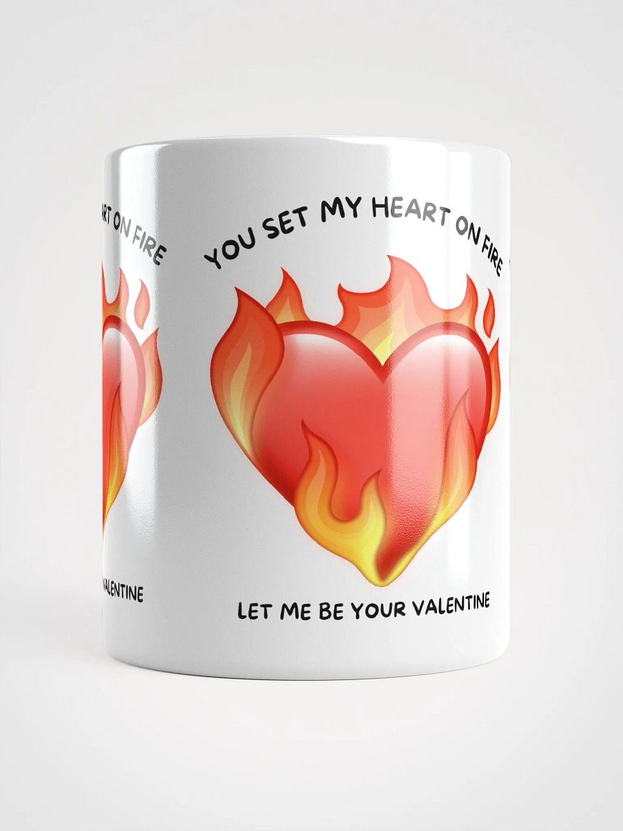 Mug HEART ON FIRE product image (5)