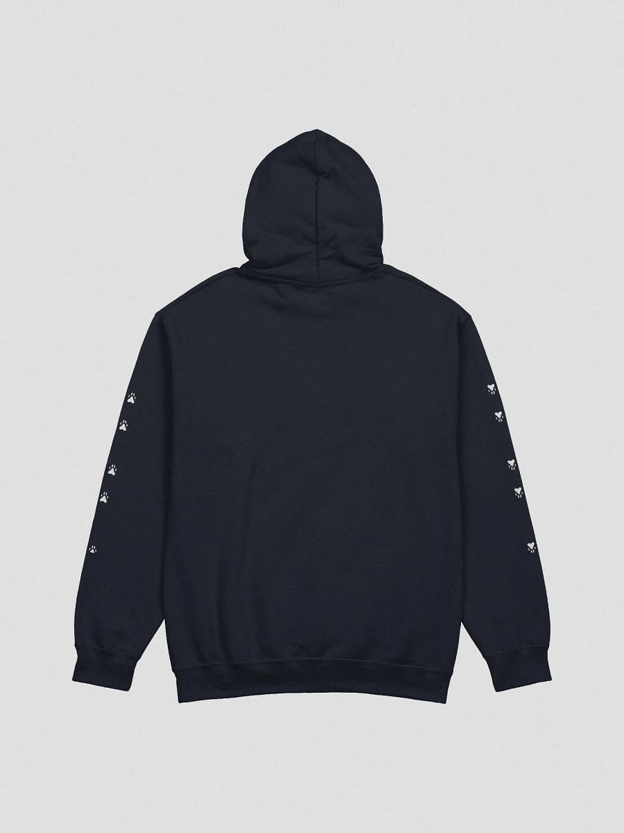 Pawprint Sleeve Classic Hoodie (white detail) product image (12)