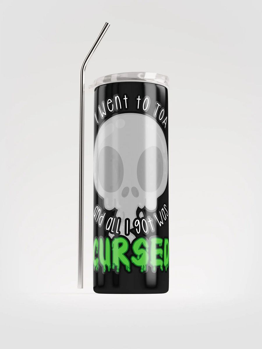 All I Got Was Cursed - Priest - Tumbler w/Straw product image (1)