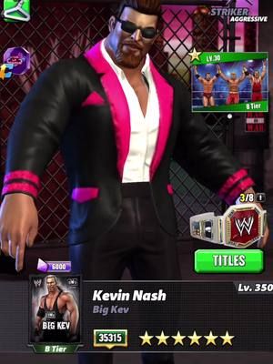 My 6sg Vinny Vegas (will be adding a black gem ultimate plate of sorts because I don't have a YEET plate) - always been one of my favourites to use 🔥  #girlgamer #girlswhogame #streamer #youtubepartner #twitchpartner #fyp #epicambassador #wwe #wwechampions #wwechampionsgame #scopelycontentcreator #kevinnash #vinnyvegas 