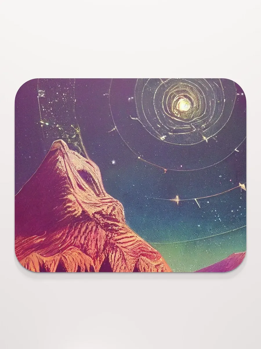 Starry Mountain Mouse Pad product image (2)
