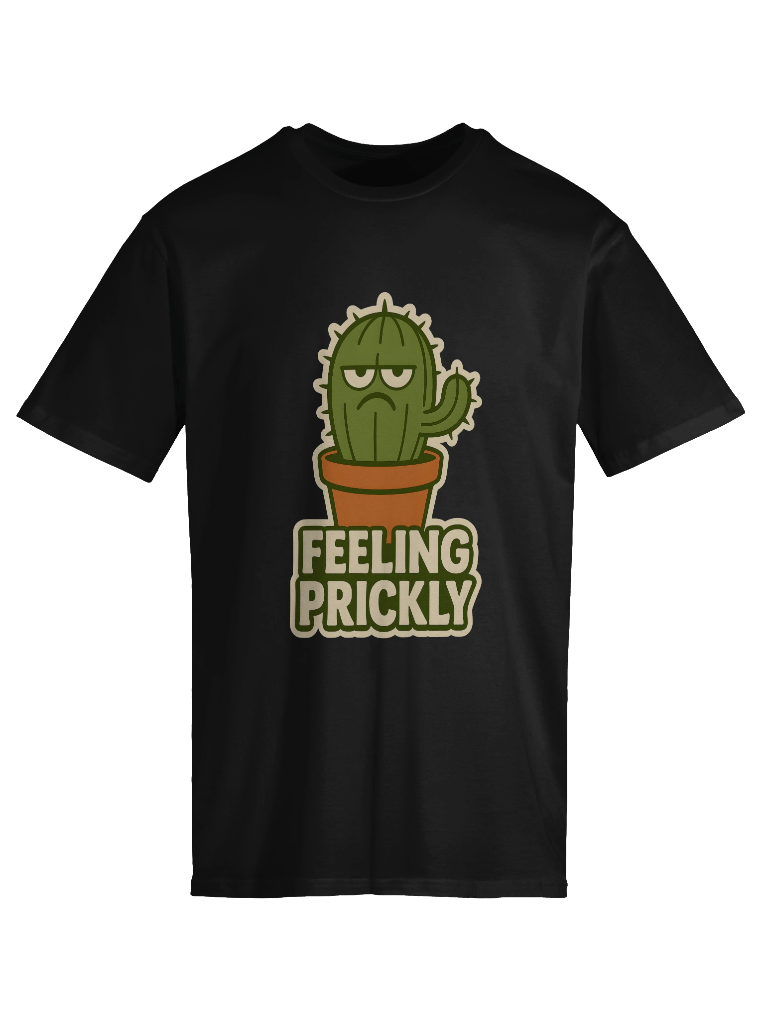 🌵 Feeling Prickly T-Shirt | Funny Cactus Design product image (23)