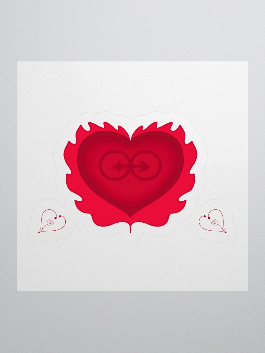 Eternal Love Kiss Cut Stickers product image (1)