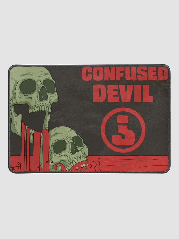 12 x 18 Drowning Skulls Deskmat product image (1)