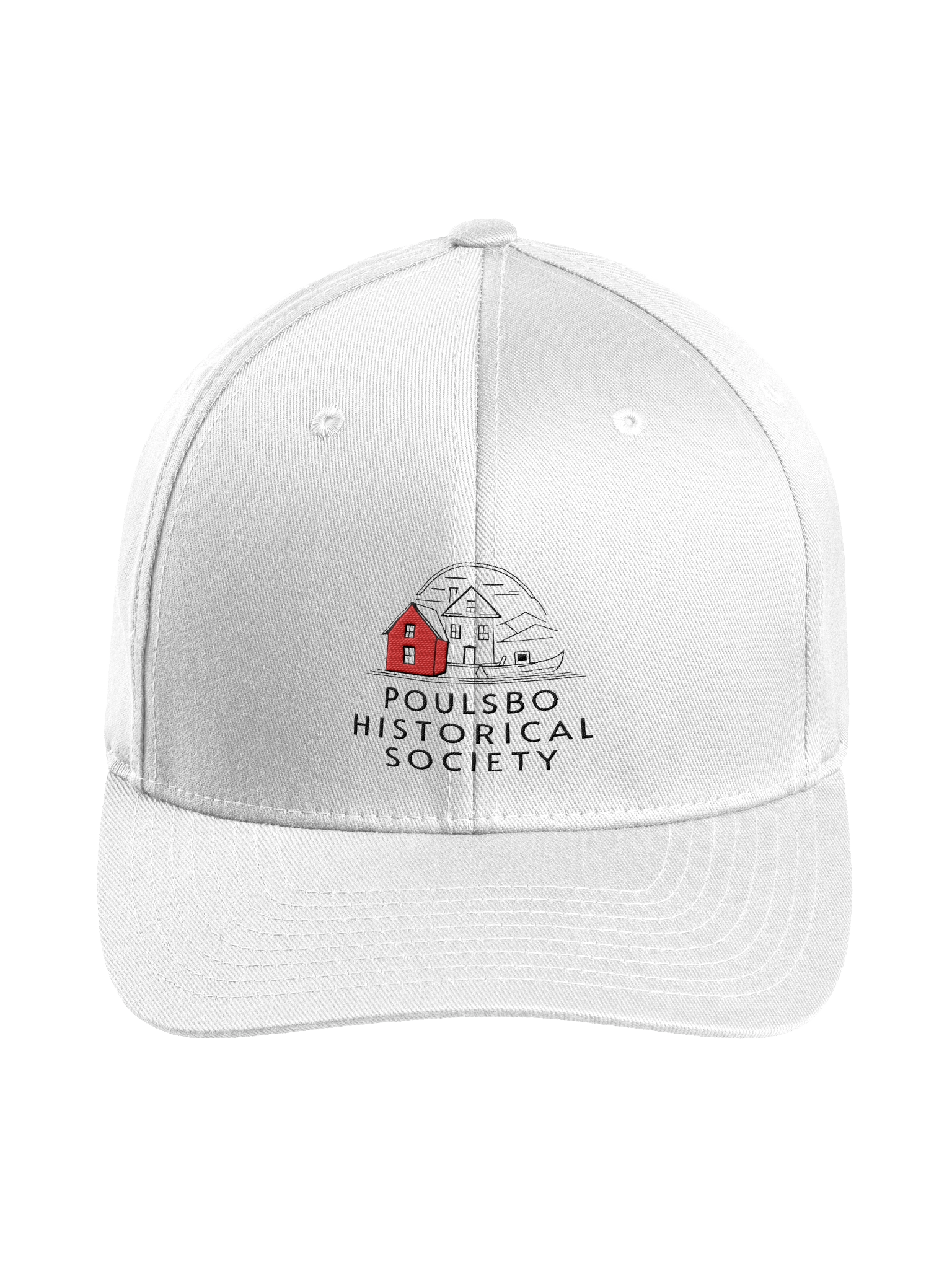 Poulsbo Historical Society Logo Flexfit Cap product image (4)