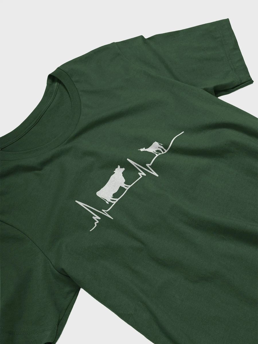 "Heartbeat-Cow" t-shirt product image (3)