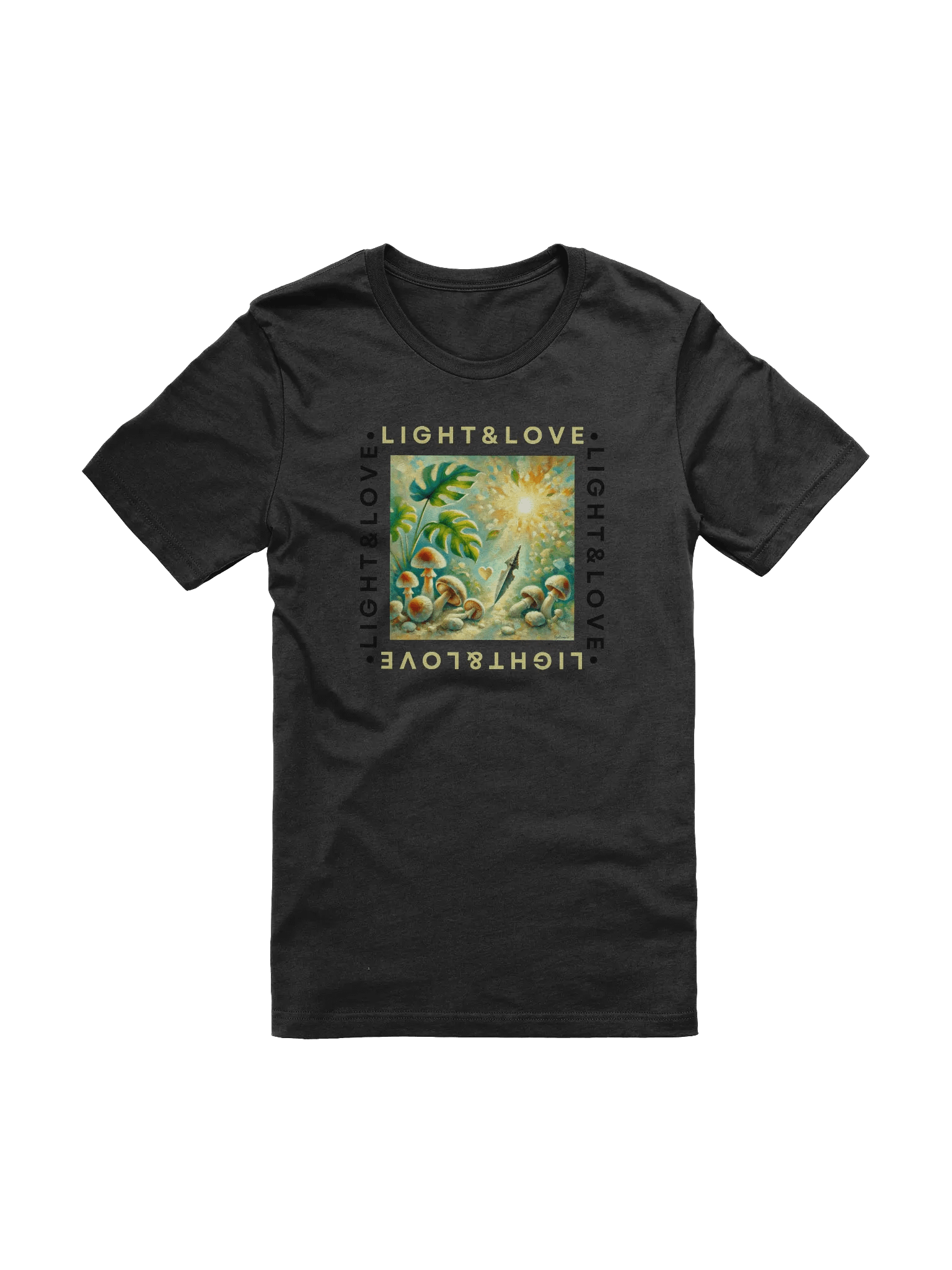 Light & Love Tee: Brush Strokes of Brilliance product image (2)