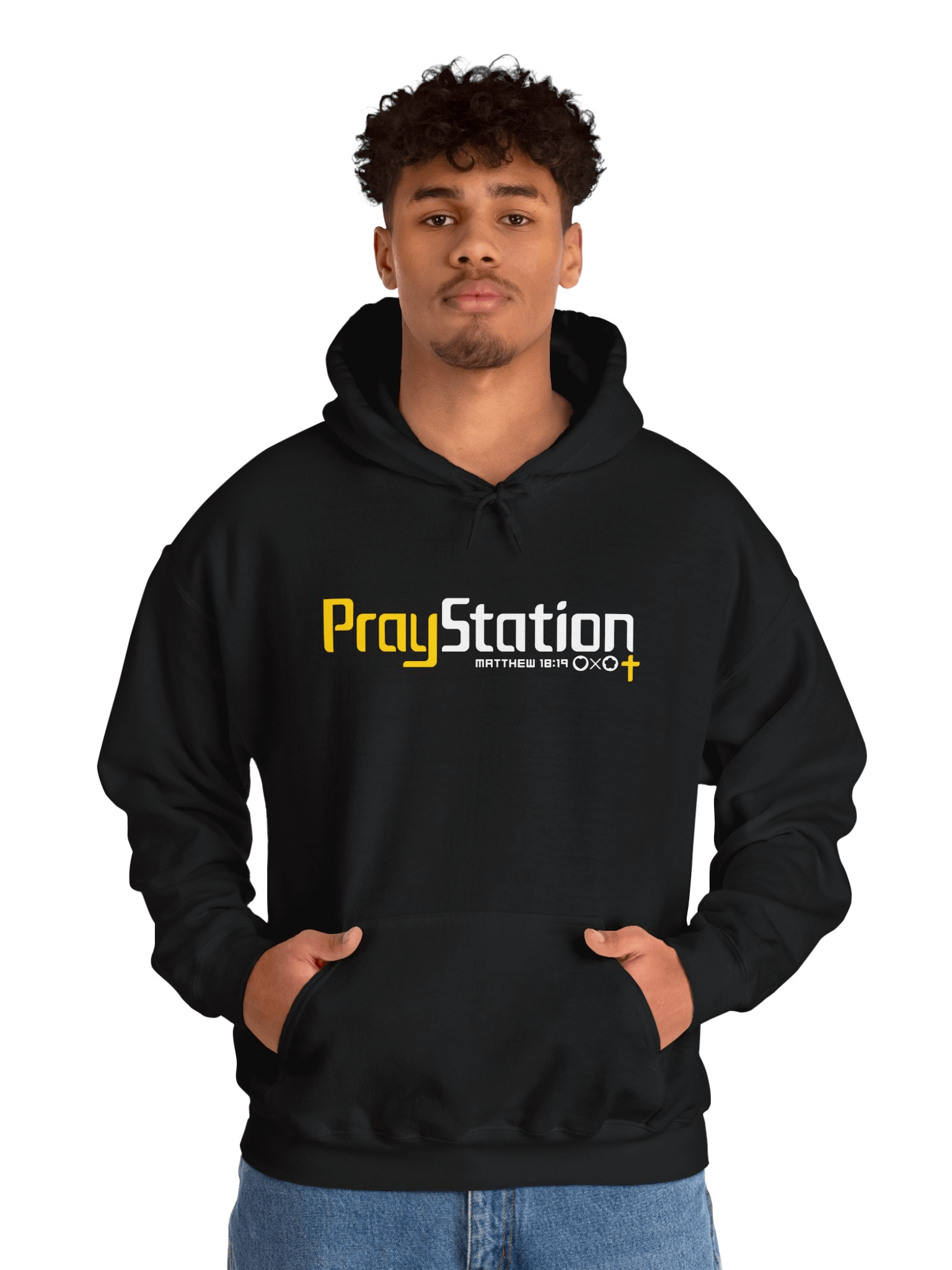 LXA PrayStation Classic Hoodie | Love X Aloha - Faith Collection | Premium Christian Apparel product image (5)