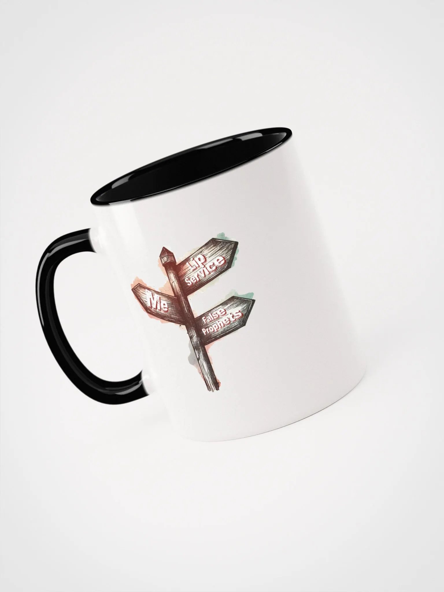Me vs. Lies Ceramic Mug with Color Inside product image (33)