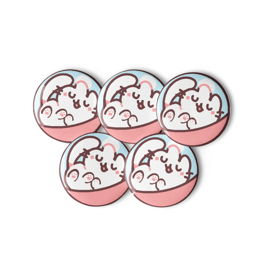 🐾 Capsule Toy Cat (Pins) | By Plushpon product image (11)