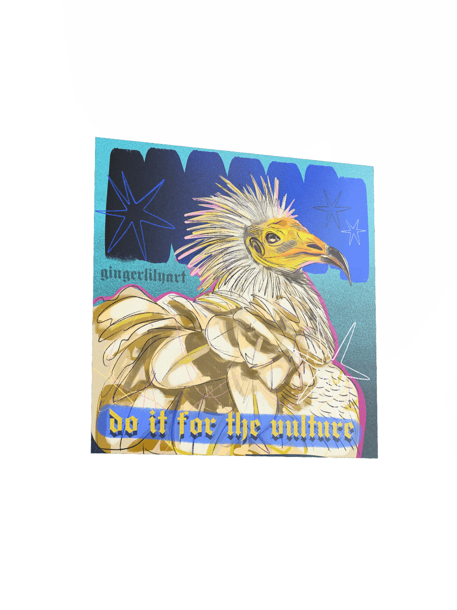 egyptian vulture print product image (5)