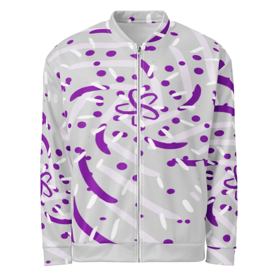 Midnight Swirl Women's Bomber Jacket product image (1)